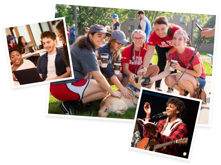 IWU Students on Campus