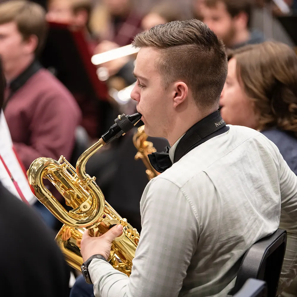 IWU Wind Ensemble Student