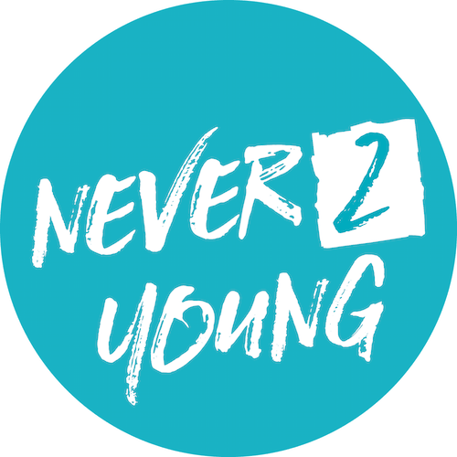 never2young logo