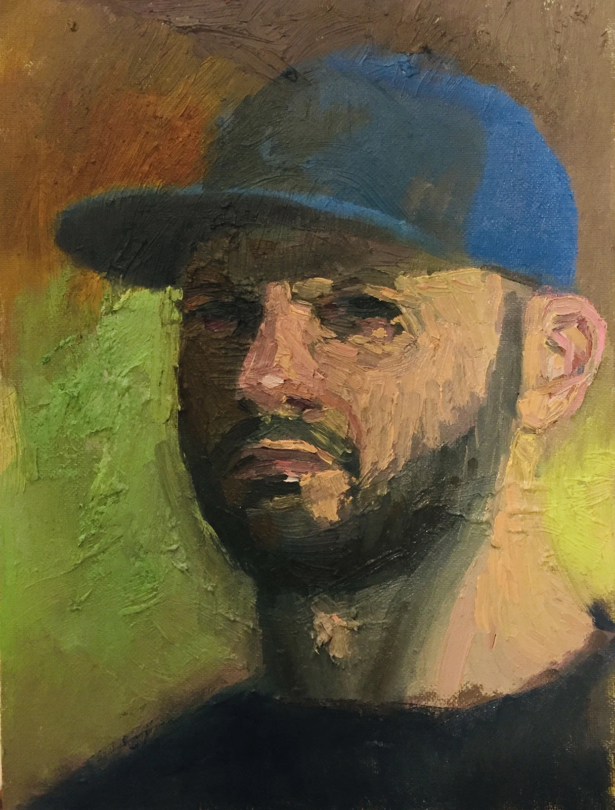 Ball Cap Self Portrait