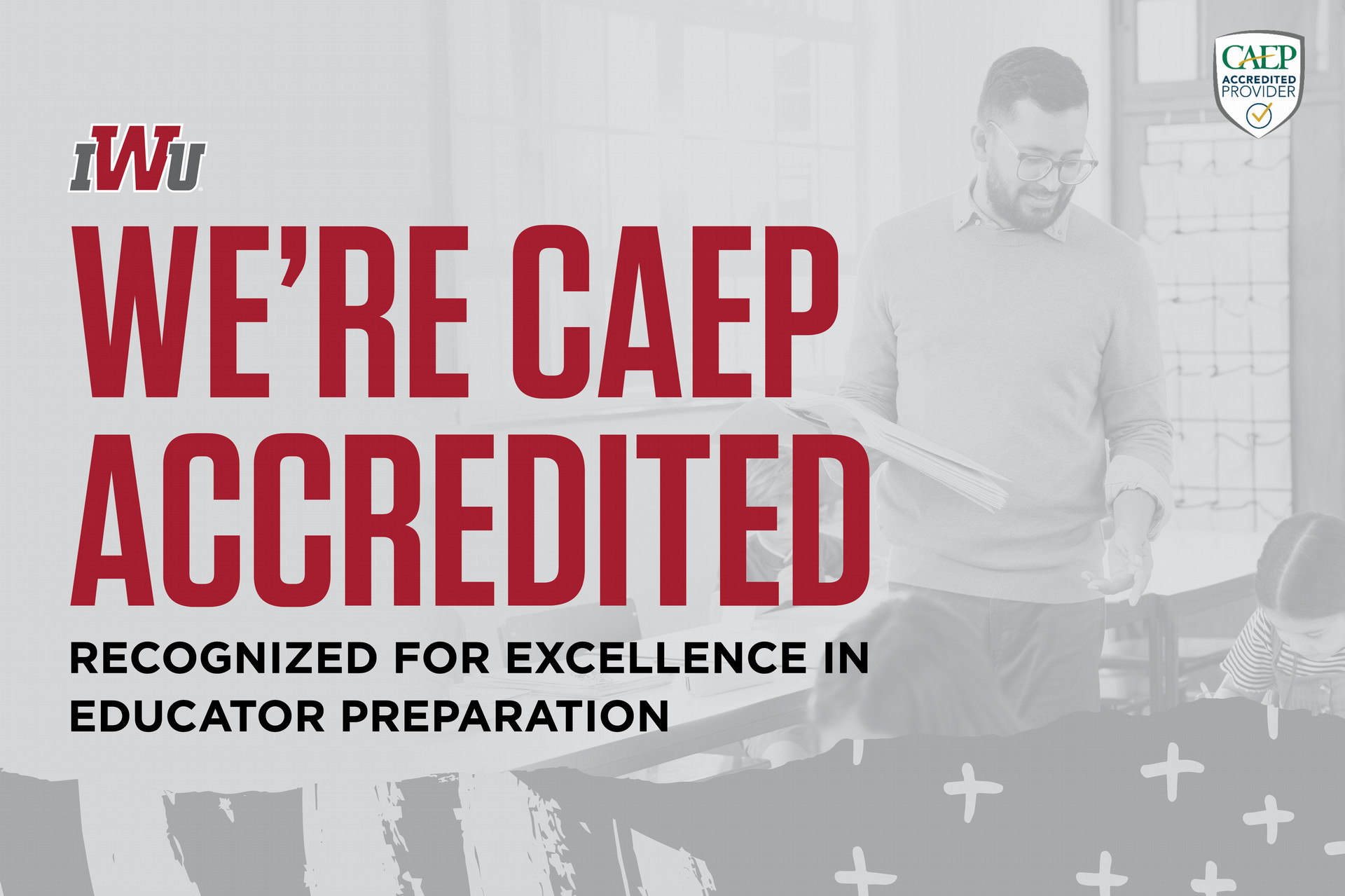We're CAEP Accredited
