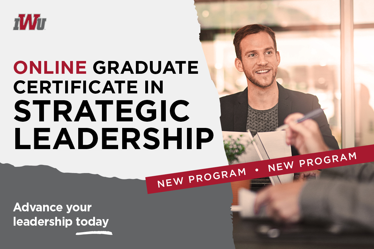 New Online Graduate Certificate in Strategic Leadership